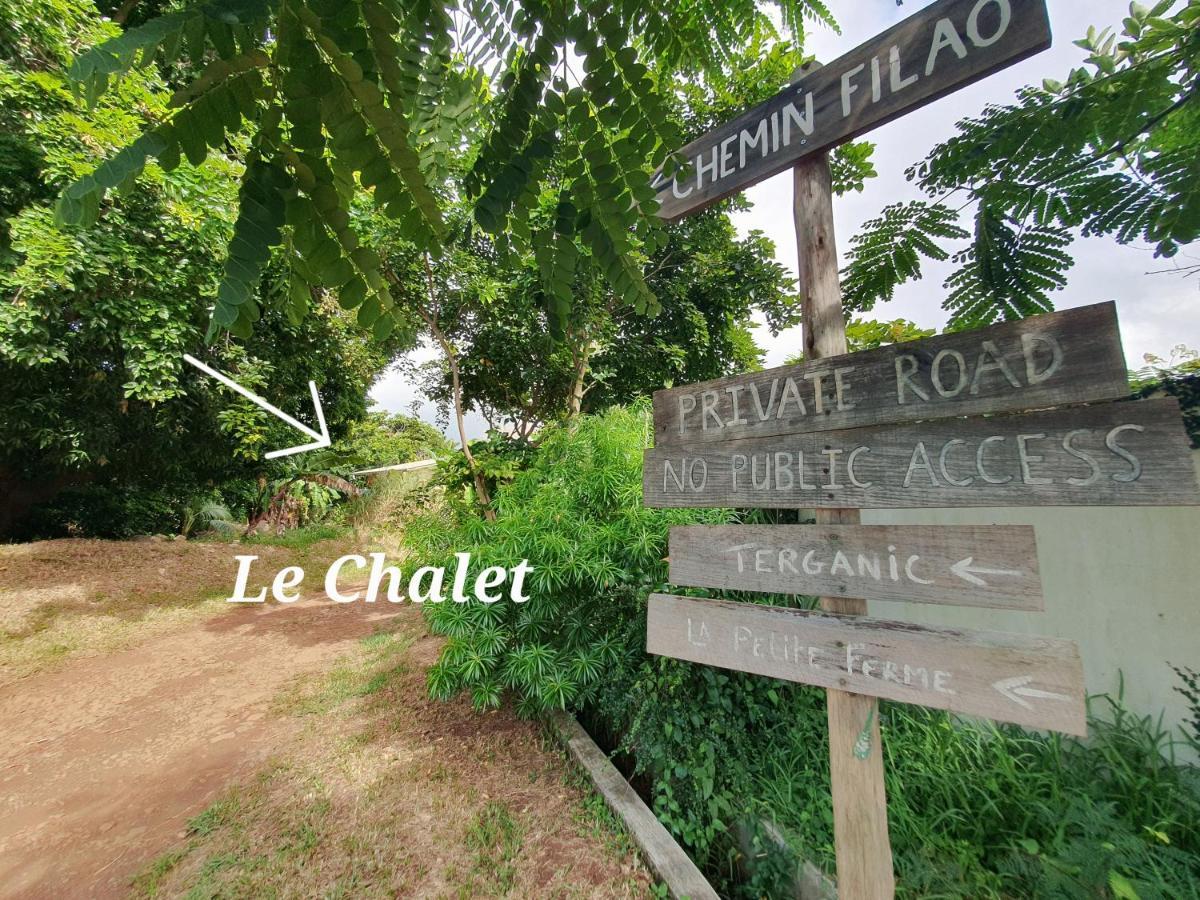 Le Chalet, La Petite Ferme Vieux Grand Port Eksteriør billede