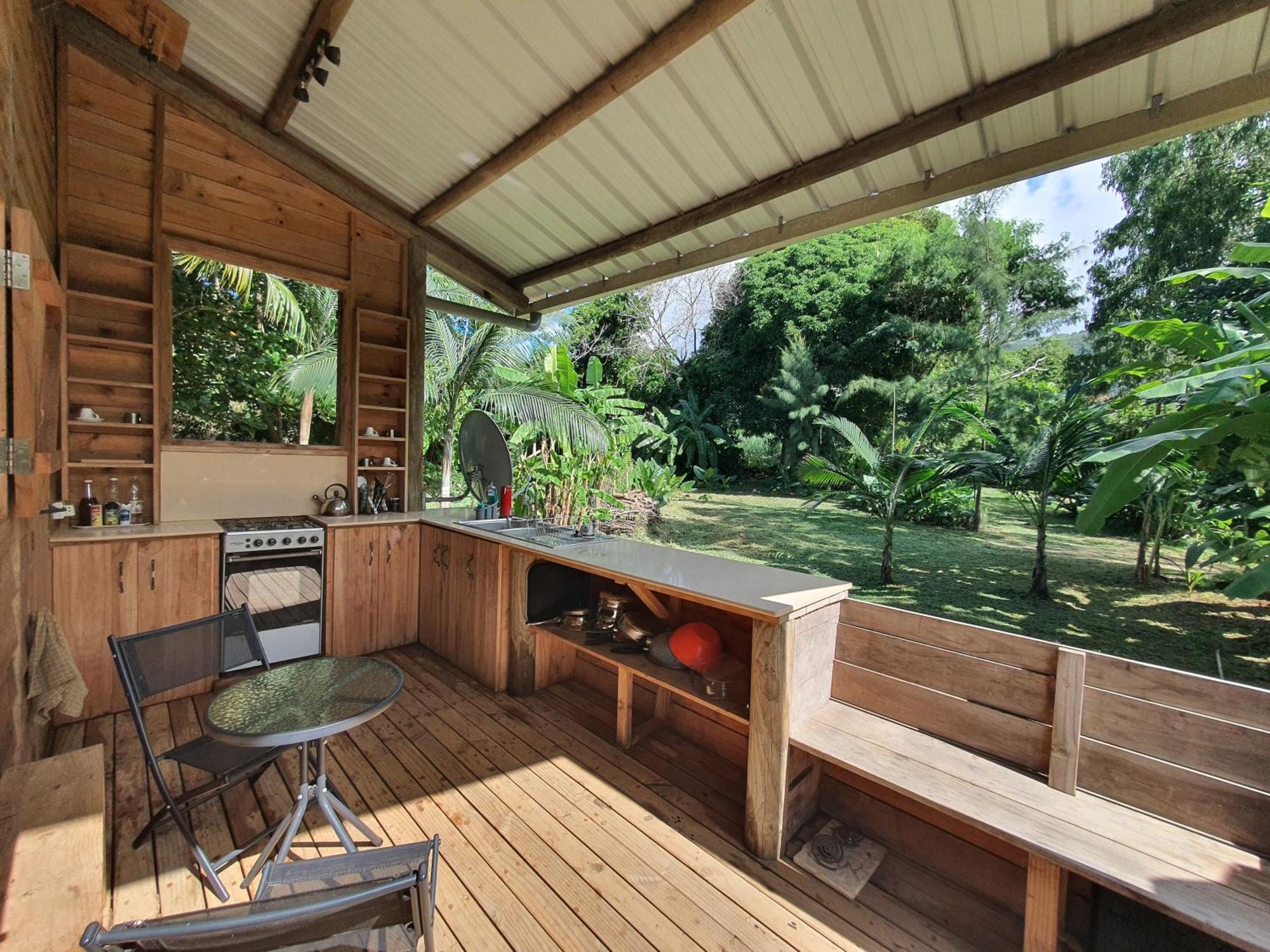 Le Chalet, La Petite Ferme Vieux Grand Port Eksteriør billede
